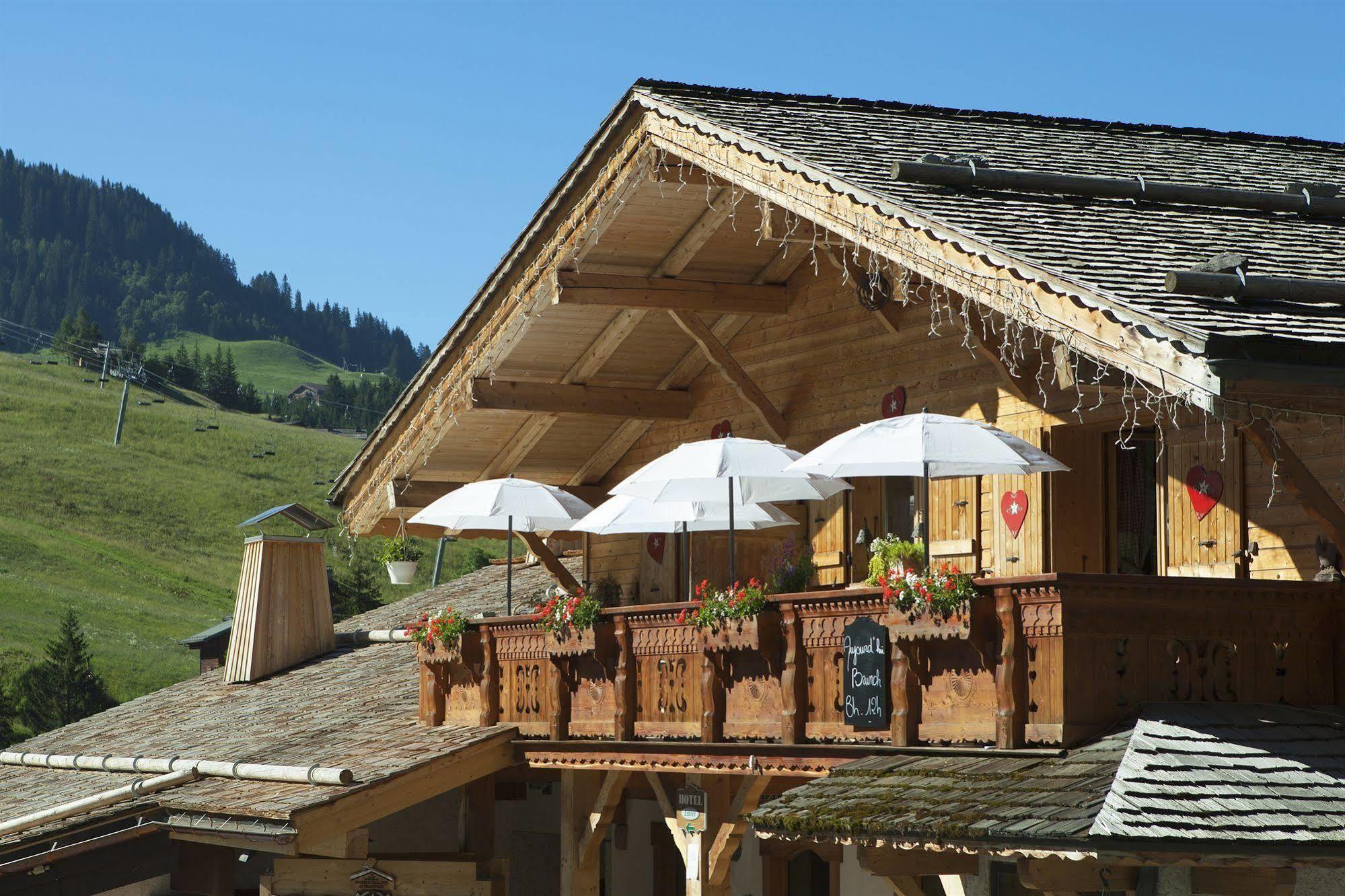 Chalet-Hotel Les Cimes Le Grand-Bornand Exterior foto