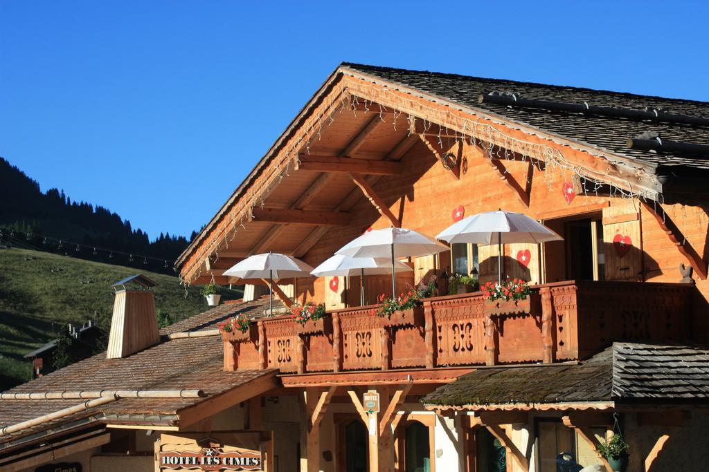 Chalet-Hotel Les Cimes Le Grand-Bornand Exterior foto