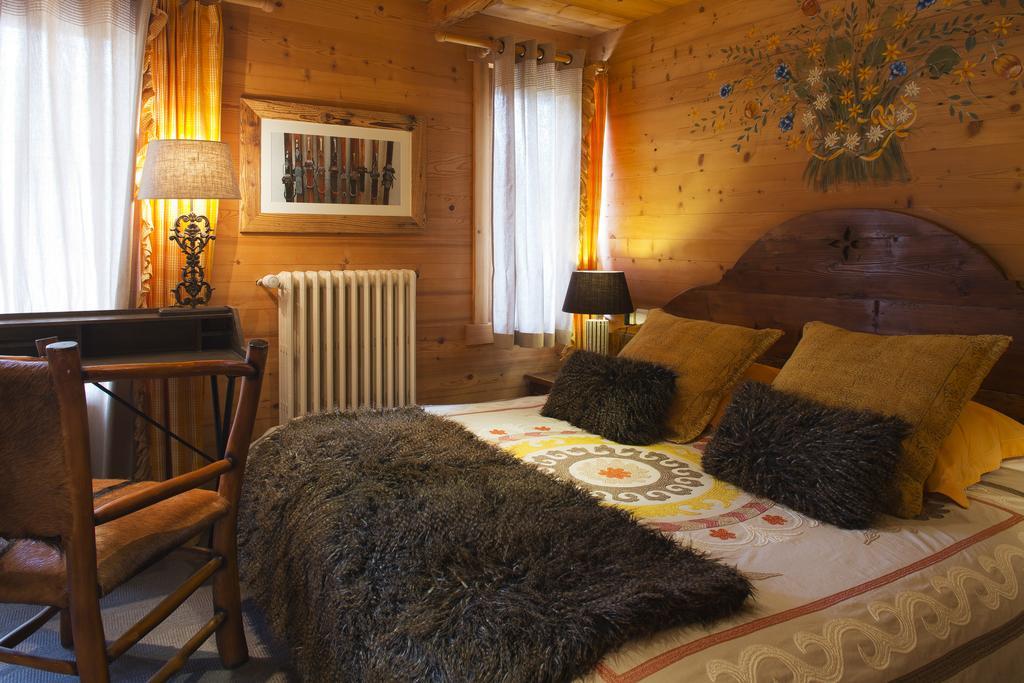 Chalet-Hotel Les Cimes Le Grand-Bornand Zimmer foto